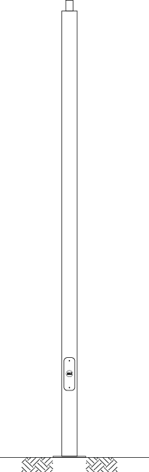 Compound Lighting Pole