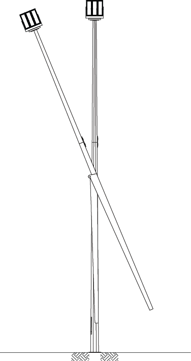 Octagonal Pole - See Saw Pole